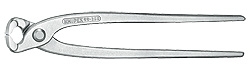 Armovací kleště  (kleště na rabicové pletivo nebo pletivo) KNIPEX 9904220