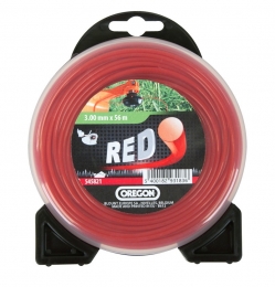 Nylonové žací lanko kruhové Red OREGON 1,3x15