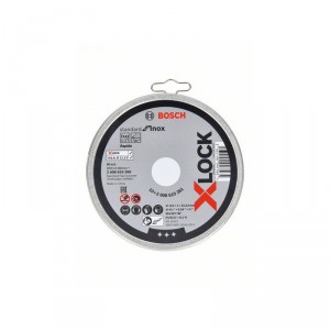 Plochý řezný kotouč 10x115x1x22,23 mm Standard for Inox X-Lock Bosch