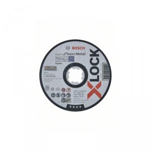 Plochý řezný kotouč 125x1x22,23 mm Expert for Inox+Metal X-Lock Bosch