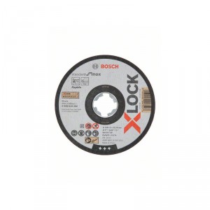 Plochý řezný kotouč 125x1x22,23 mm Standard for Inox X-Lock Bosch