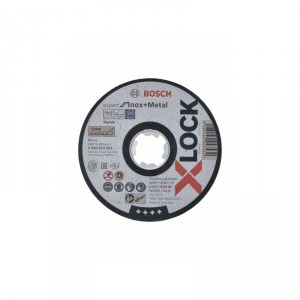 Plochý řezný kotouč 115x1x22,23 mm Expert for Inox+Metal X-Lock Bosch