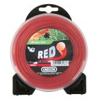 Nylonové žací lanko kruhové Red OREGON 2,0x15