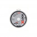 Plochý řezný kotouč 10x125x1x22,23 mm Standard for Inox X-Lock Bosch