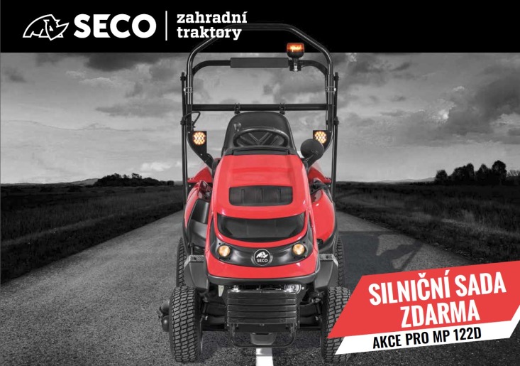 SECO zahradní traktory - silniční sada zdarma