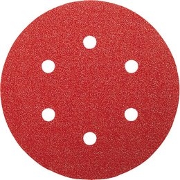 Brusný papír, 5-ti dílná sada 150 mm, zrnitost 240 Bosch Red Wood-top