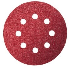 Brusný papír, 6-ti dílná sada 115 mm, zrnitost 60-240 Bosch Red Wood-top