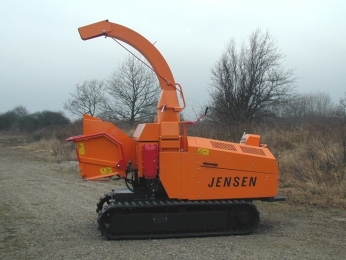 Kotoučový štěpkovač Jensen A141 pro kardan, otočný podvozek