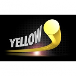 Žluté nylonové lanko Roundline OREGON 2,4x180
