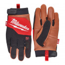 Hybridní kožené rukavice - M/8 Milwaukee