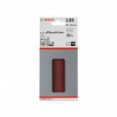 Brusný papír, 10-ti dílná sada 80x133 mm, zrnitost 120 Bosch Red Wood