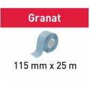 Brusný pás StickFix v roli FESTOOL GRANAT 115x25 P120 GR