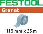 Brusný pás StickFix v roli FESTOOL GRANAT 115x25 P60 GR