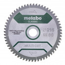 Metabo Pilový kotouč "MULTI CUT - CLASSIC" 216x30 Z60 5° neg